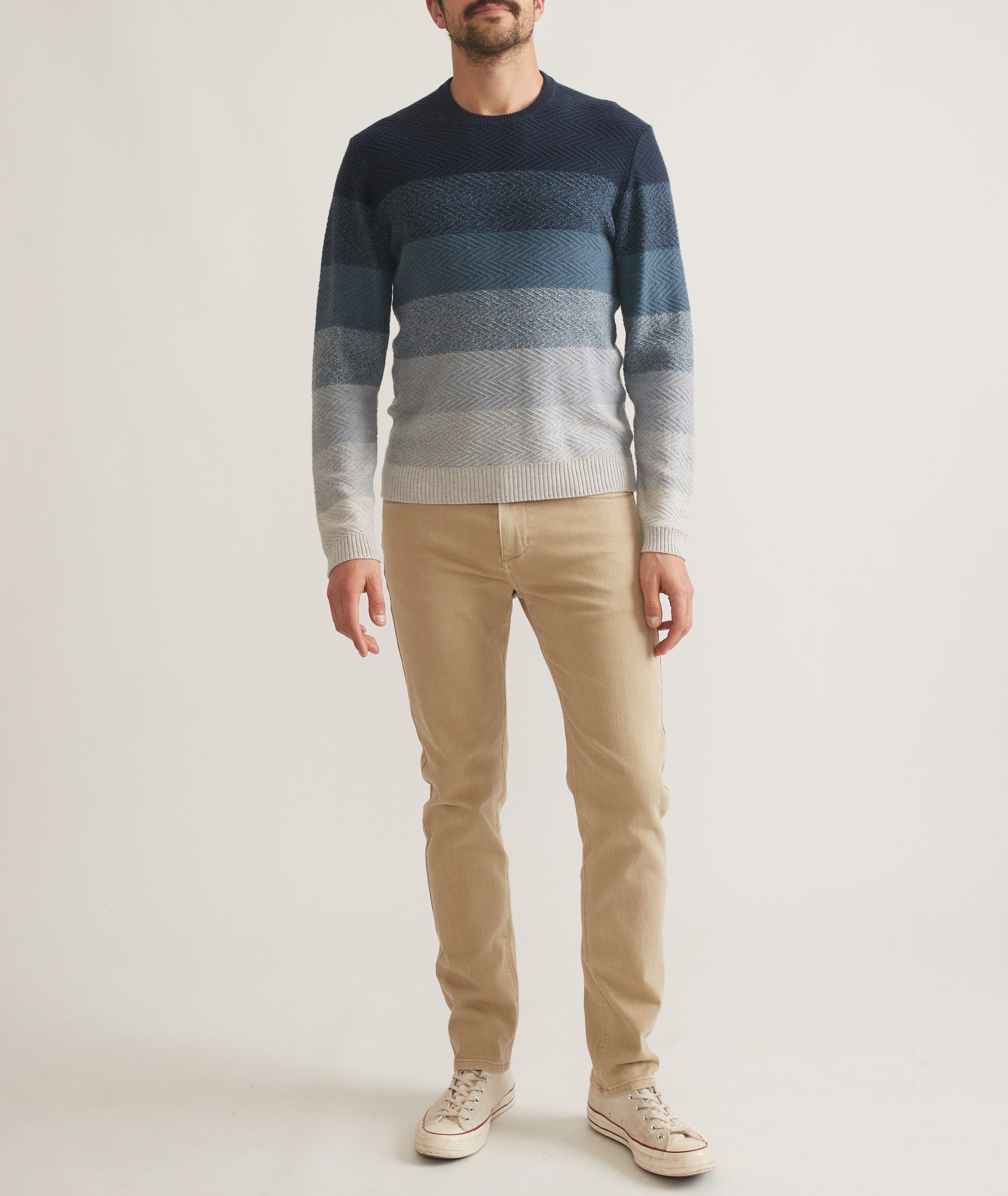 Gradient Crew Sweater