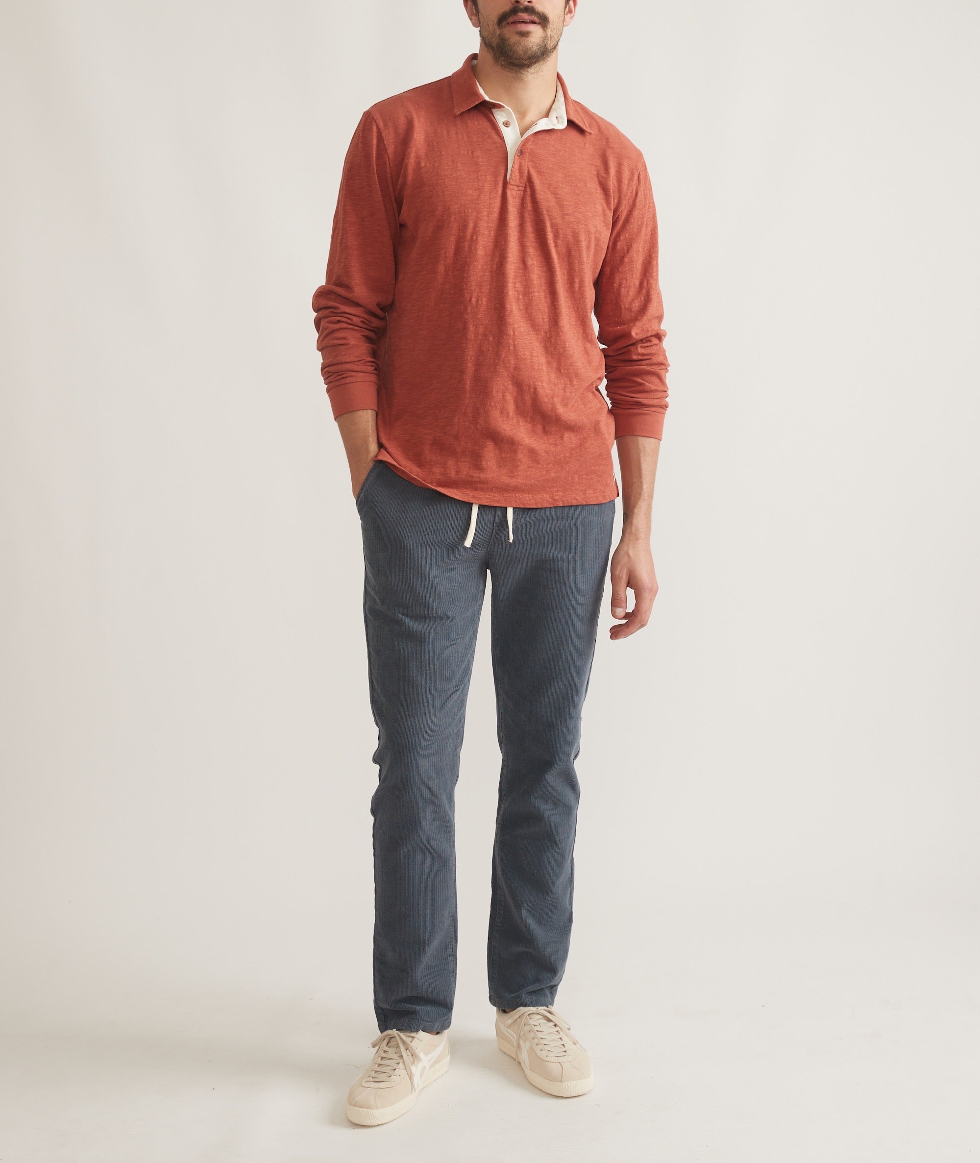 Saturday Slim Straight Corduroy Pant