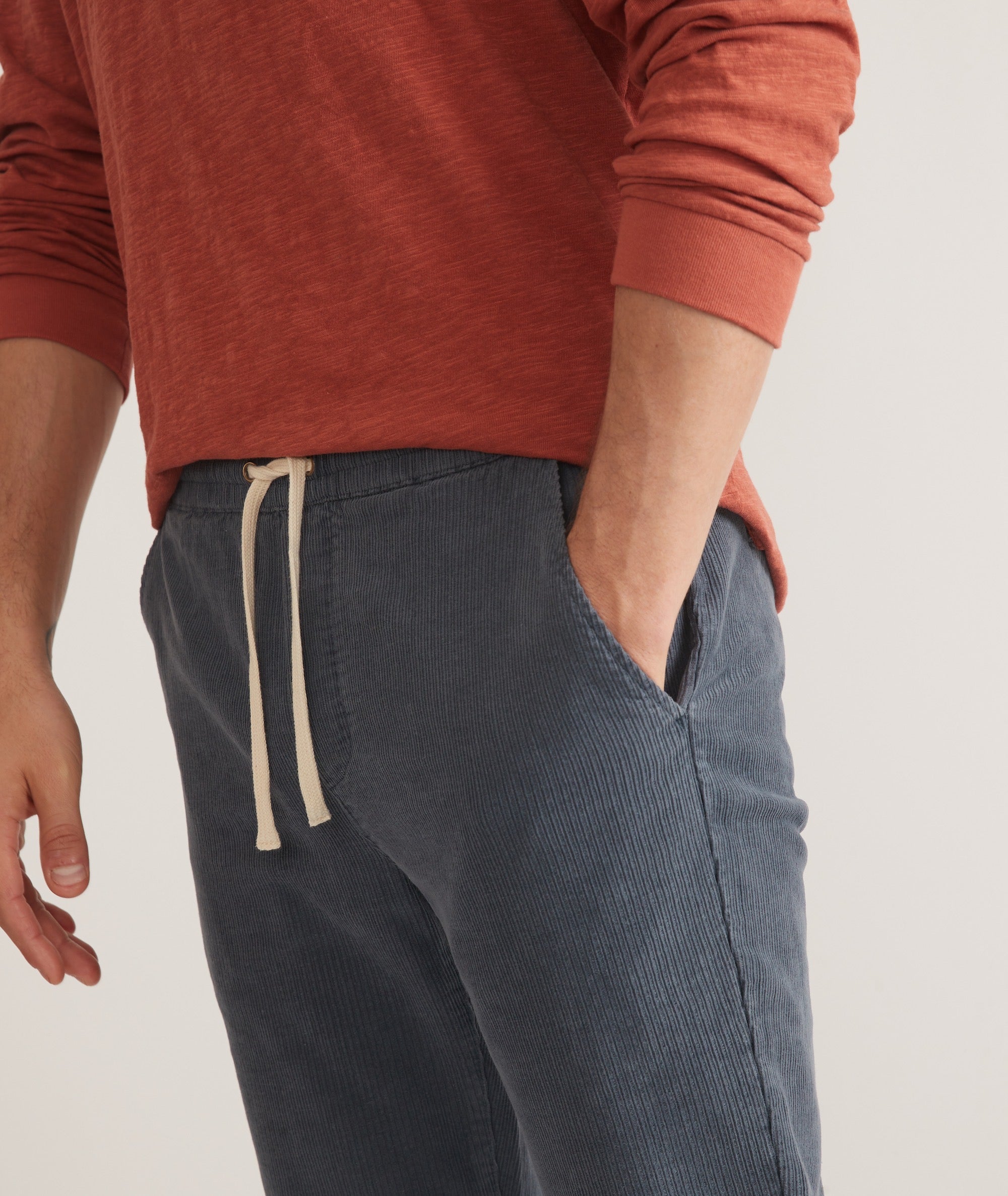 Saturday Slim Straight Corduroy Pant