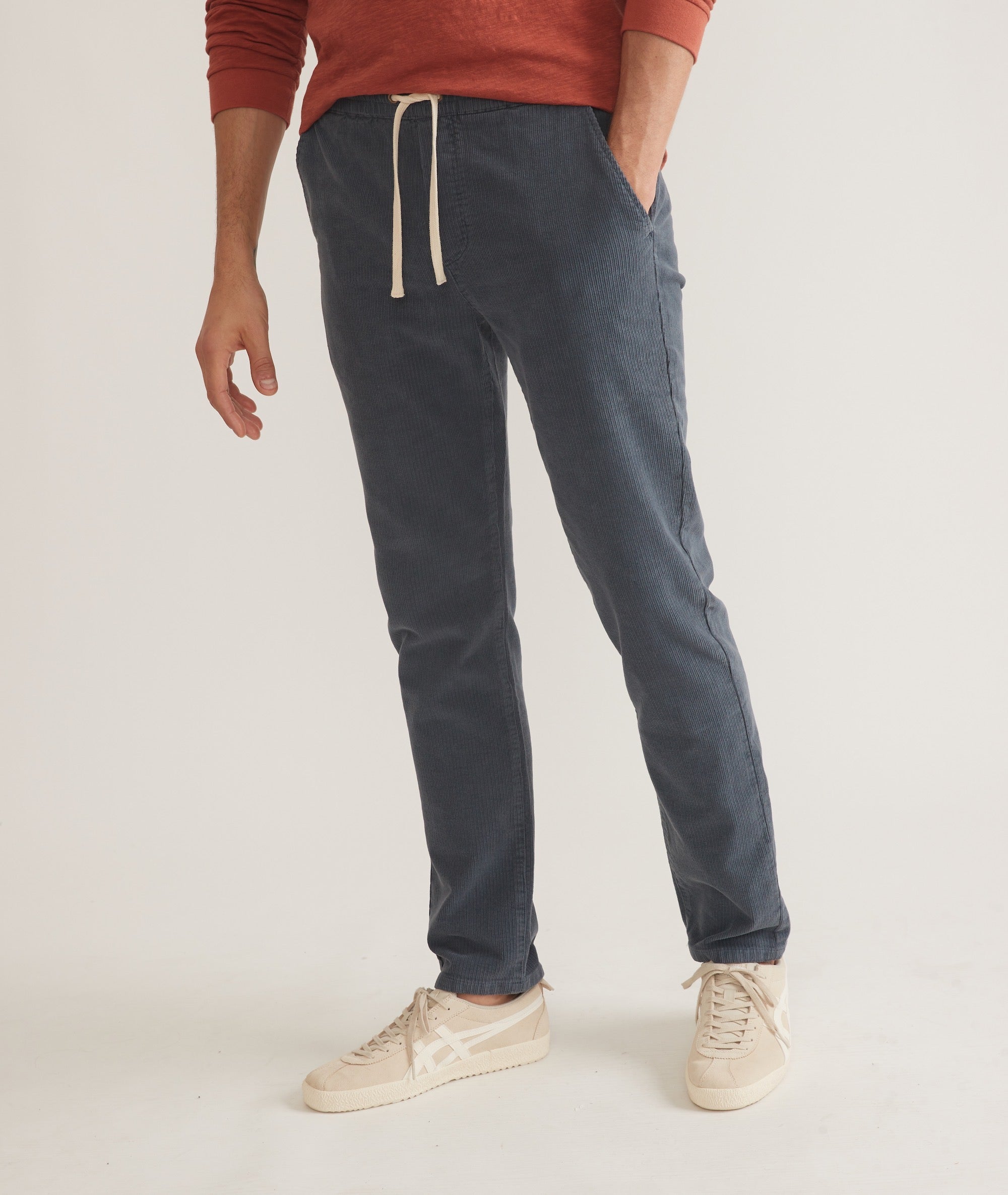 Saturday Slim Straight Corduroy Pant