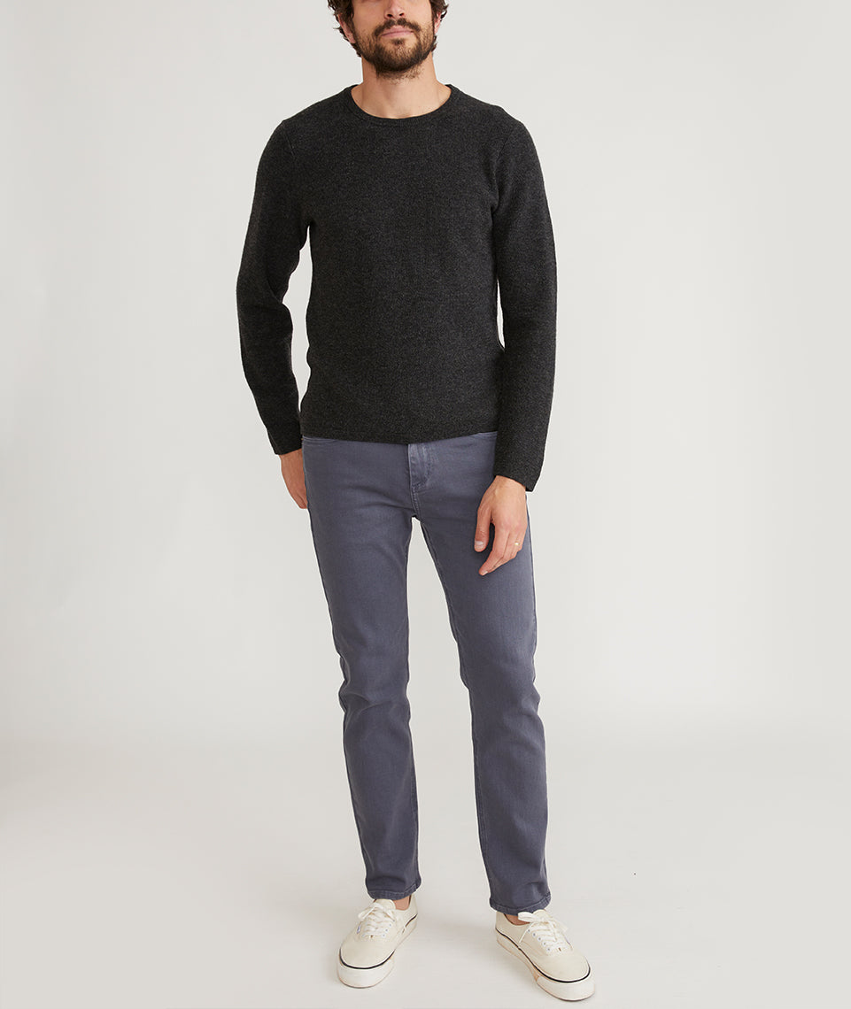 Long Sleeve Merino Blend Sweater Tee