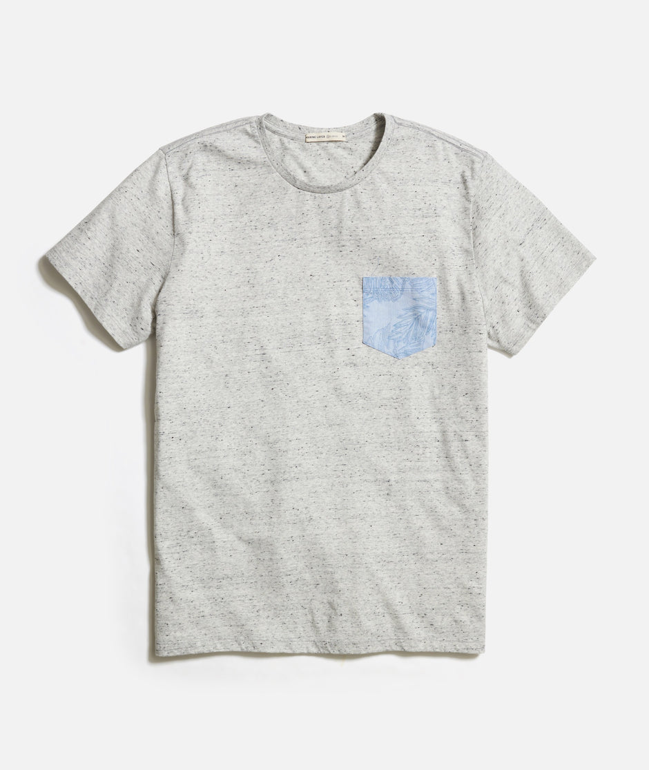 Signature Printed Pocket Tee