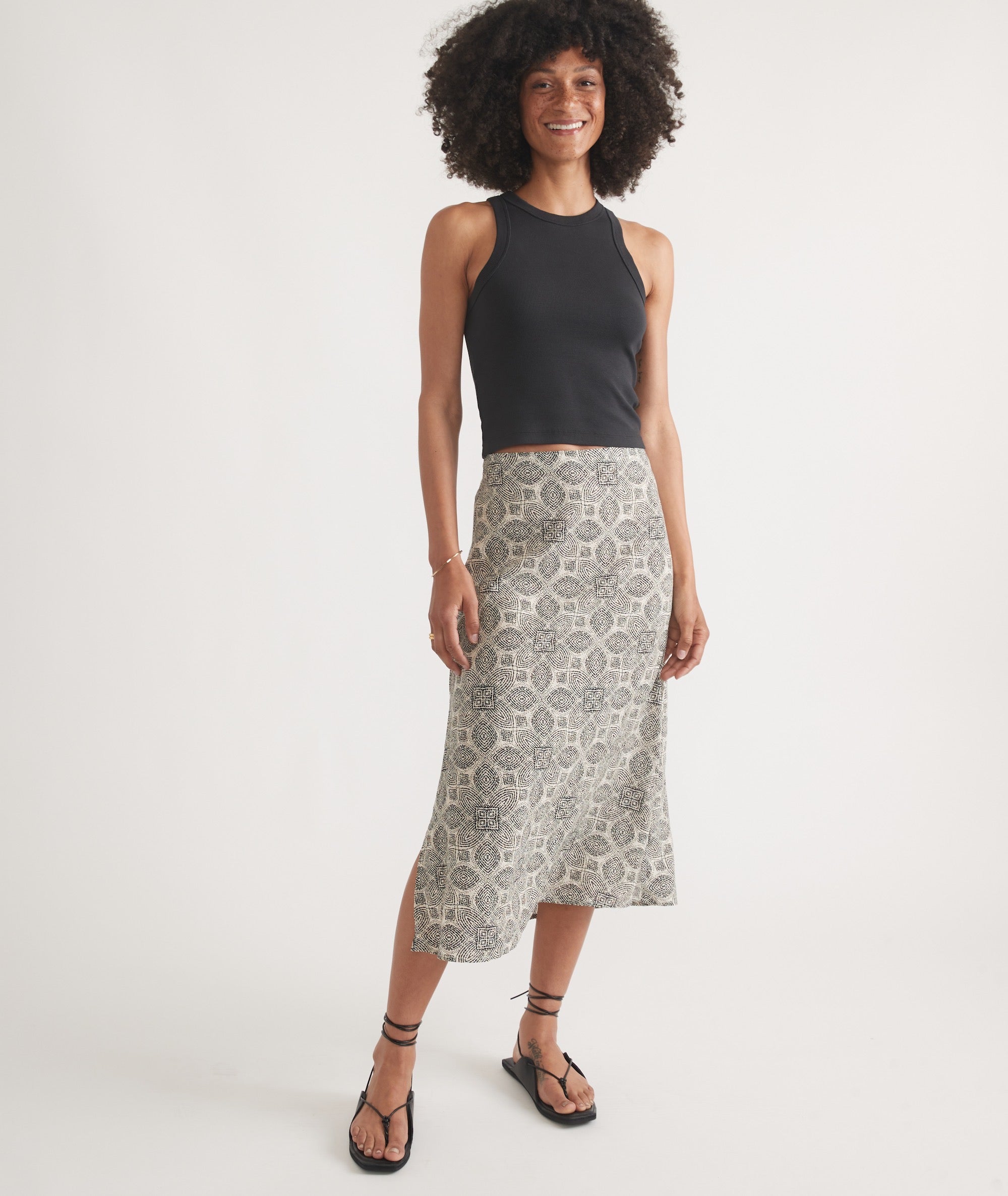 Ryan Slip Midi Skirt