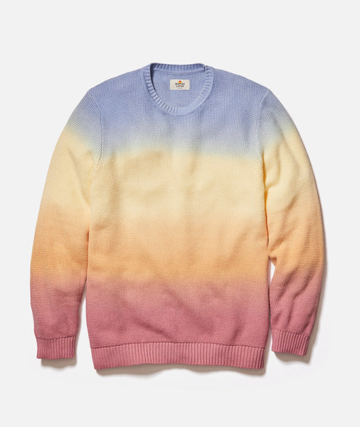 Ombre Crew Sweater