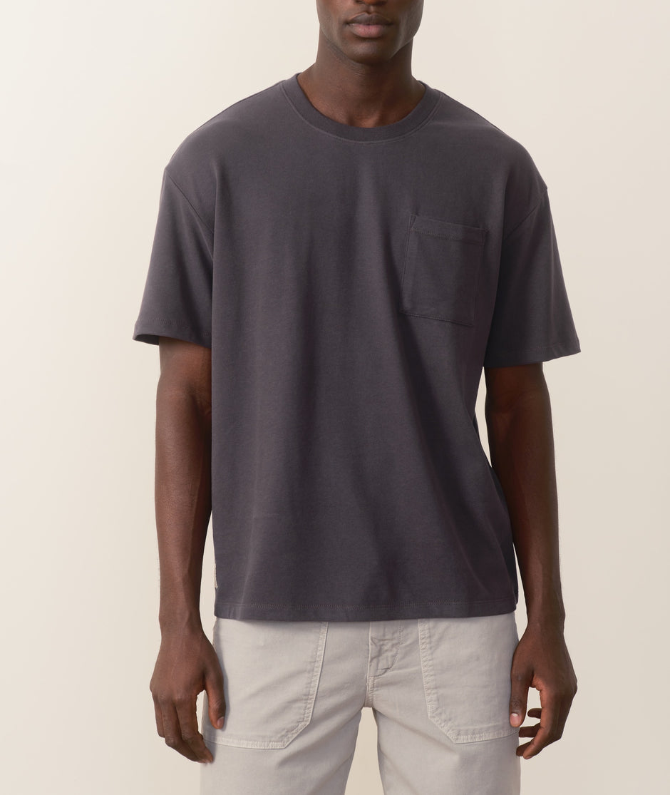 Boxy Sueded Tee