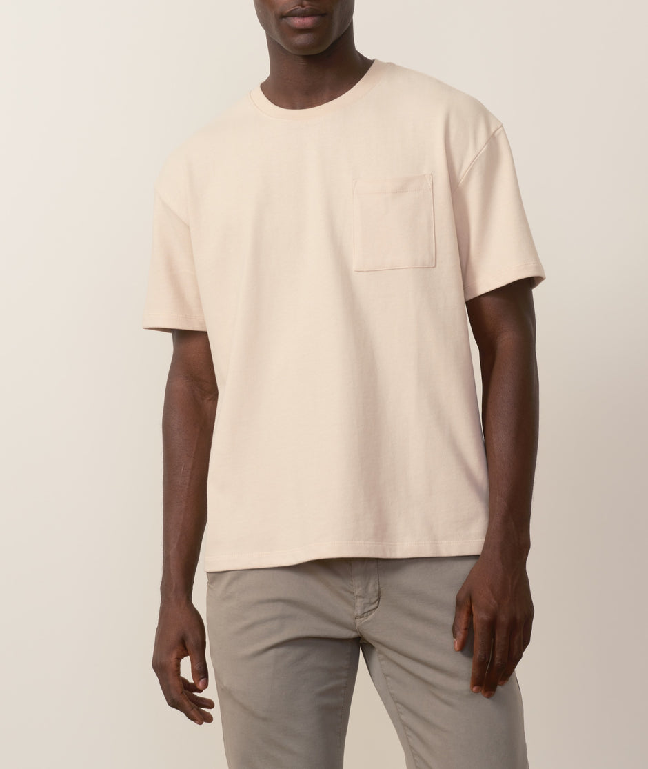 Boxy Sueded Tee