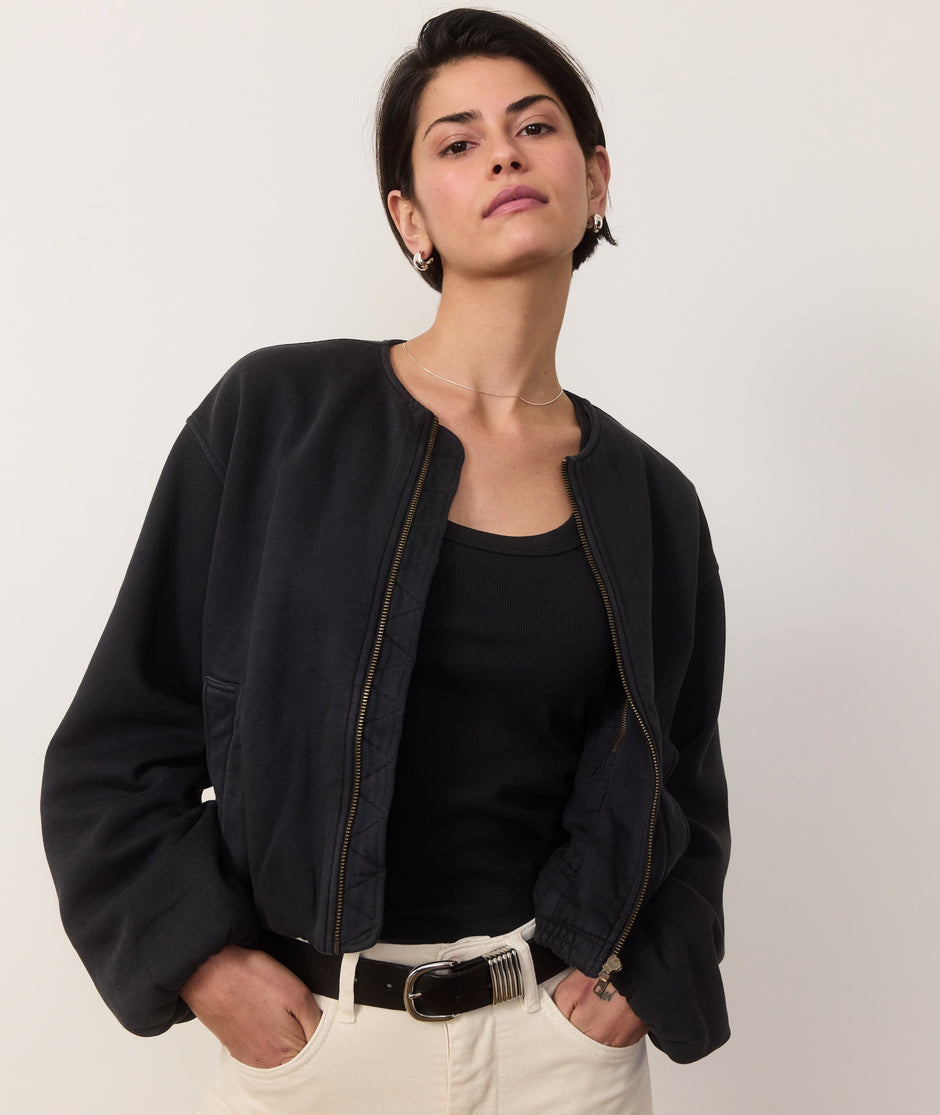 Nila Fleece Bomber