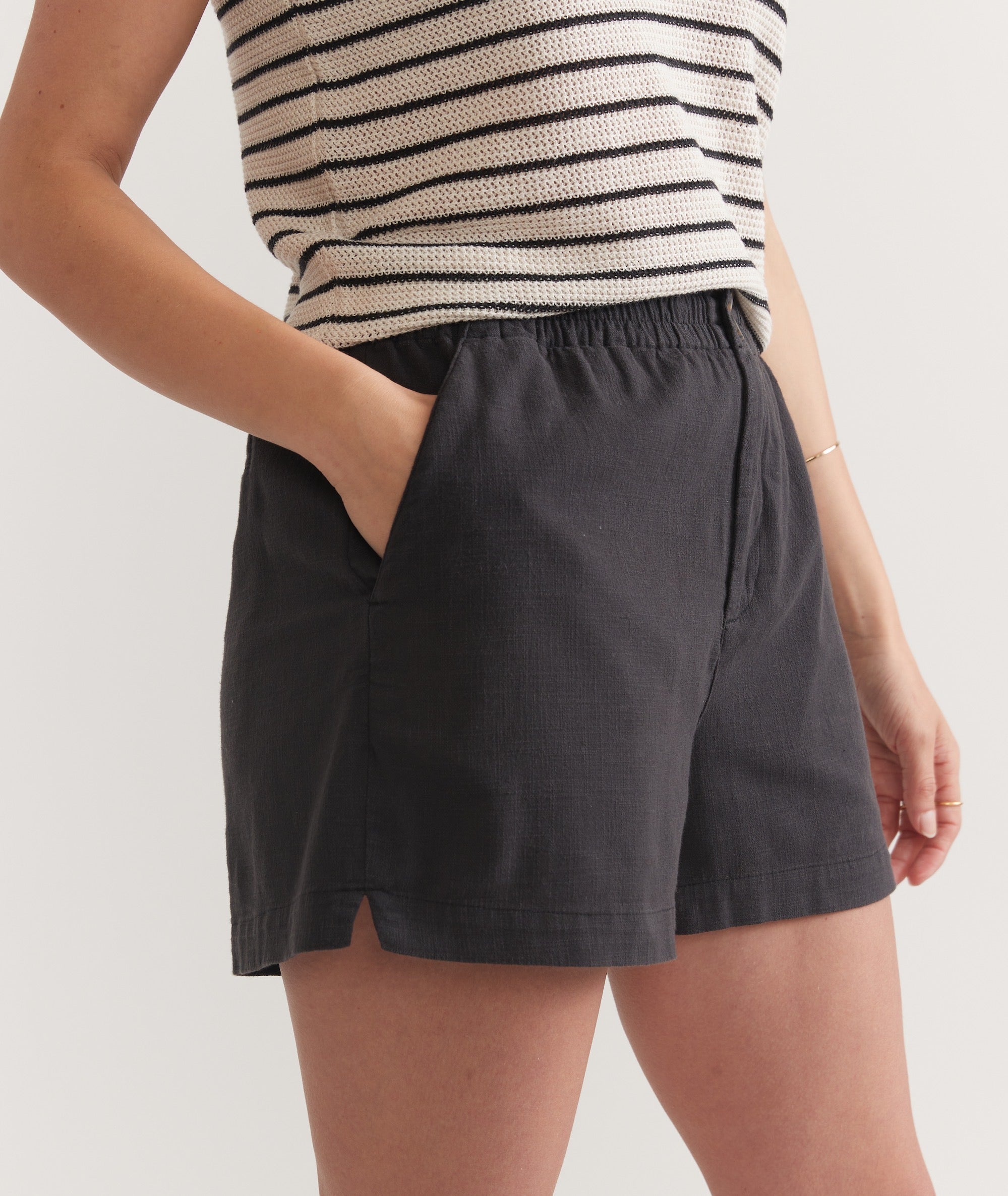 Elle Stretch Selvage Short