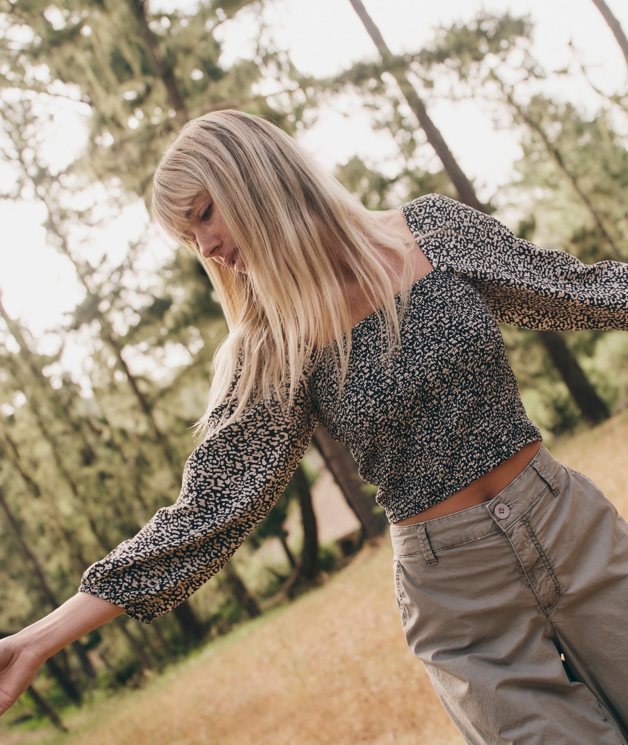 Analisa Smocked Top