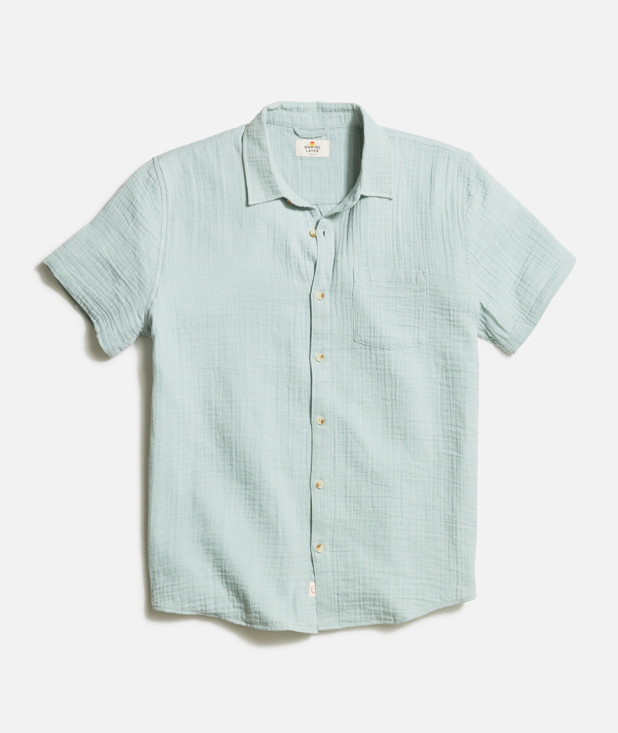 Crinkle Double Cloth Shirt