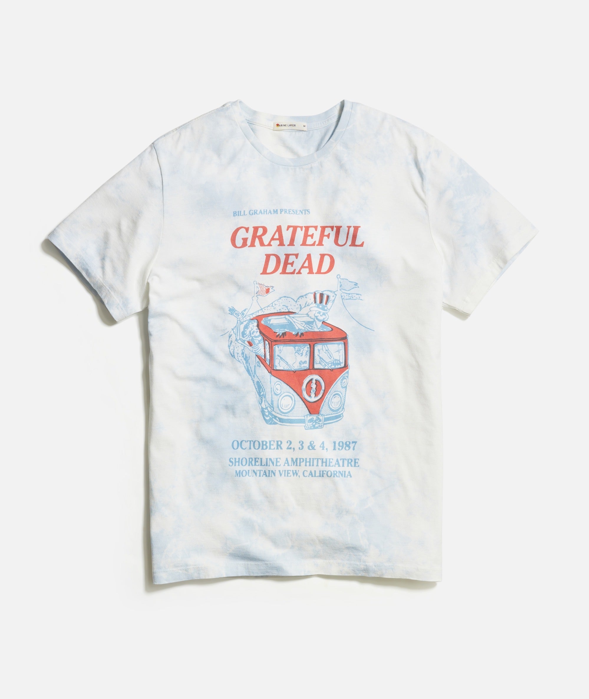 Grateful Dead Tie-Dye Band Tee