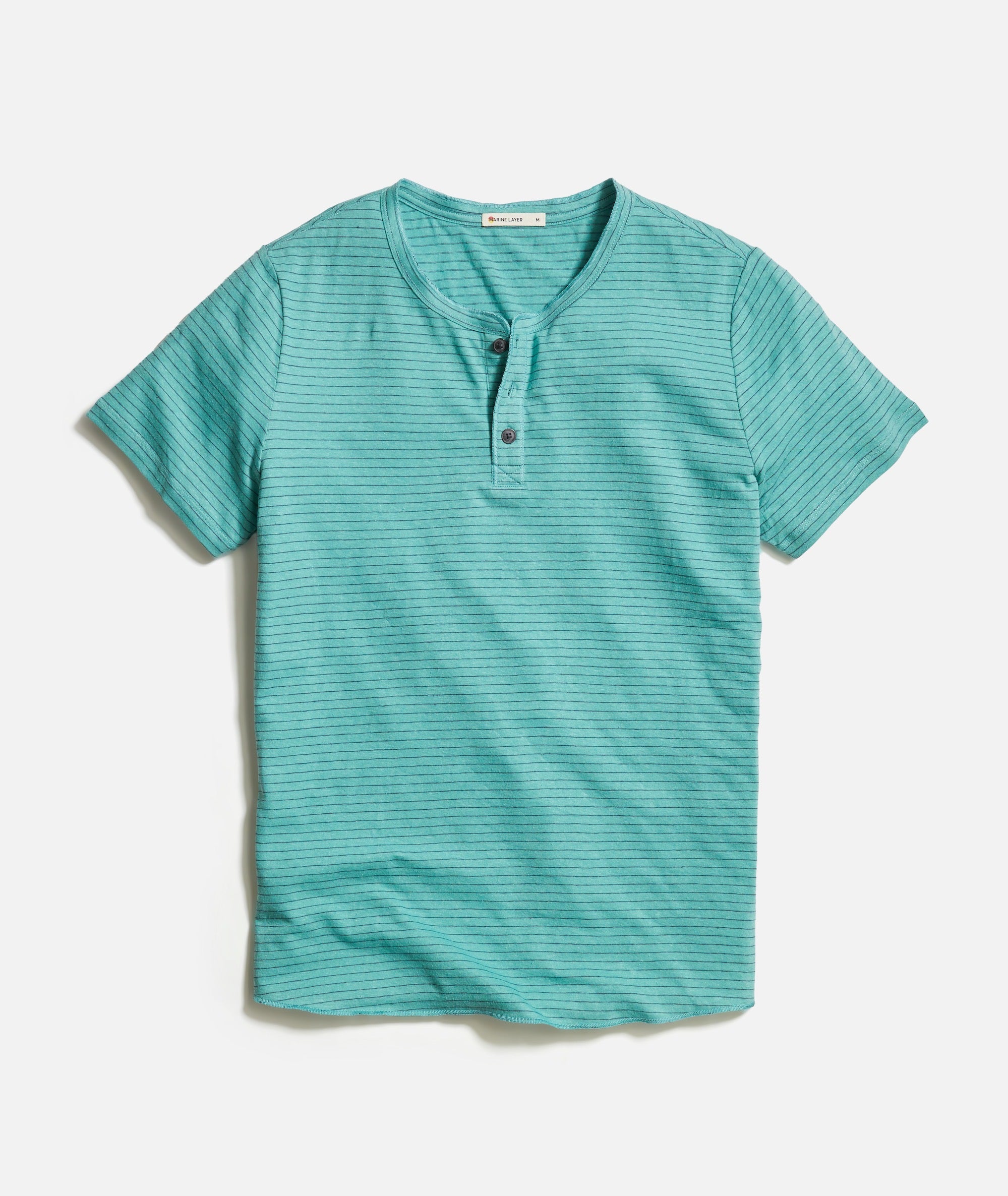 Relaxed Hemp Cotton Henley