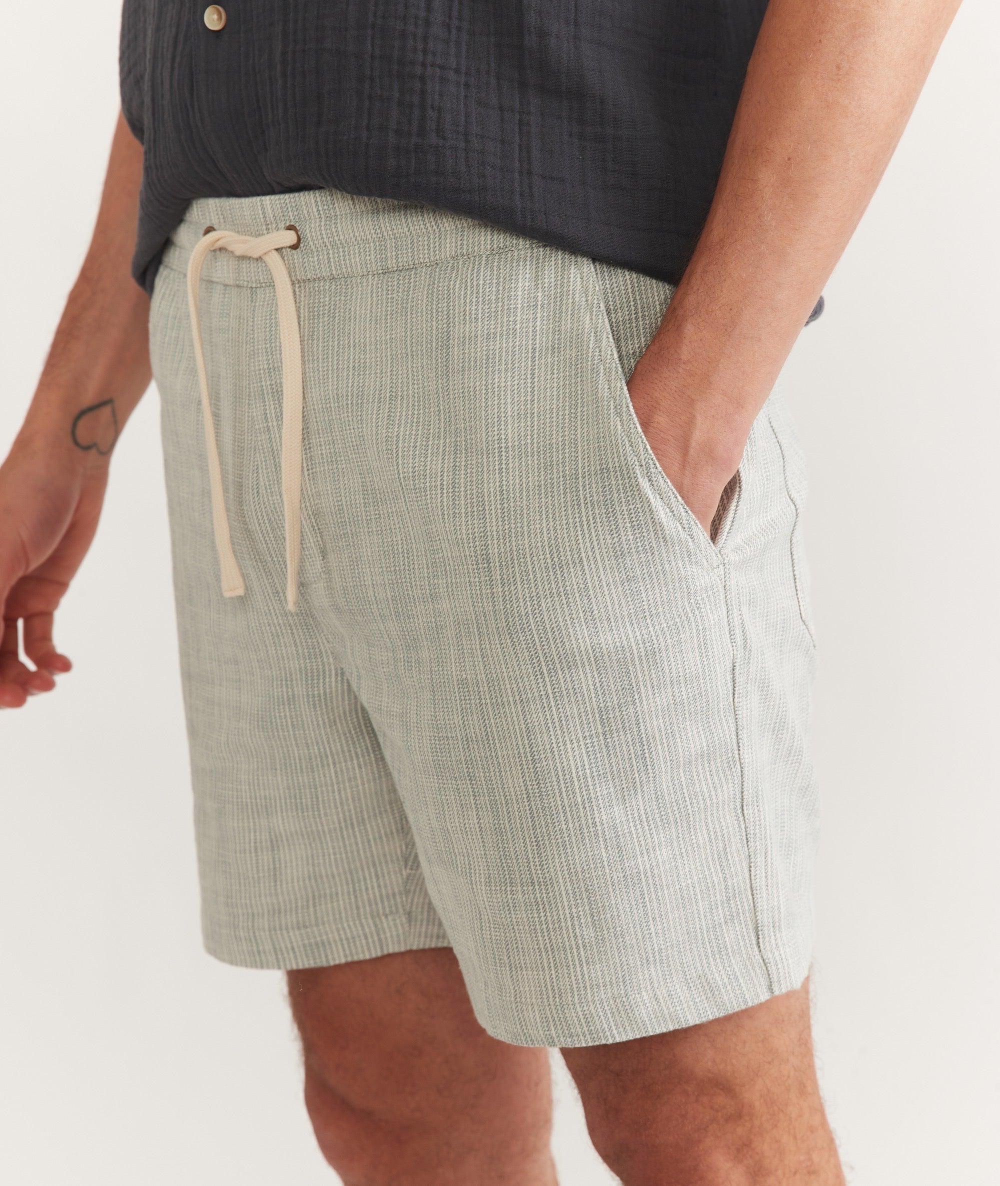 6" Saturday Selvage Beach Short