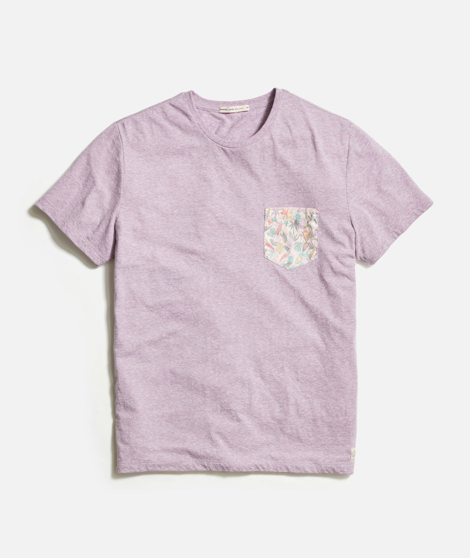 Signature Printed Pocket Tee