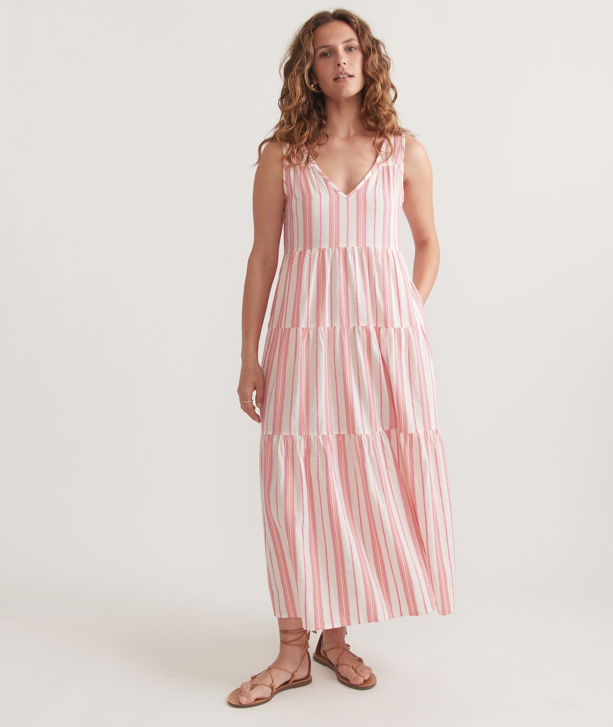 Corinne Textured Maxi Dress