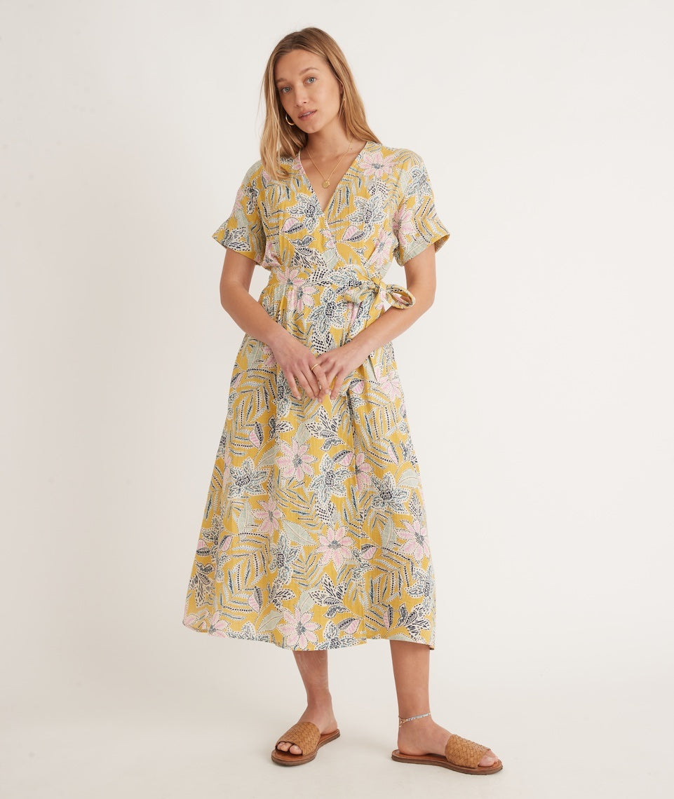 Monteau cheap wrap dress