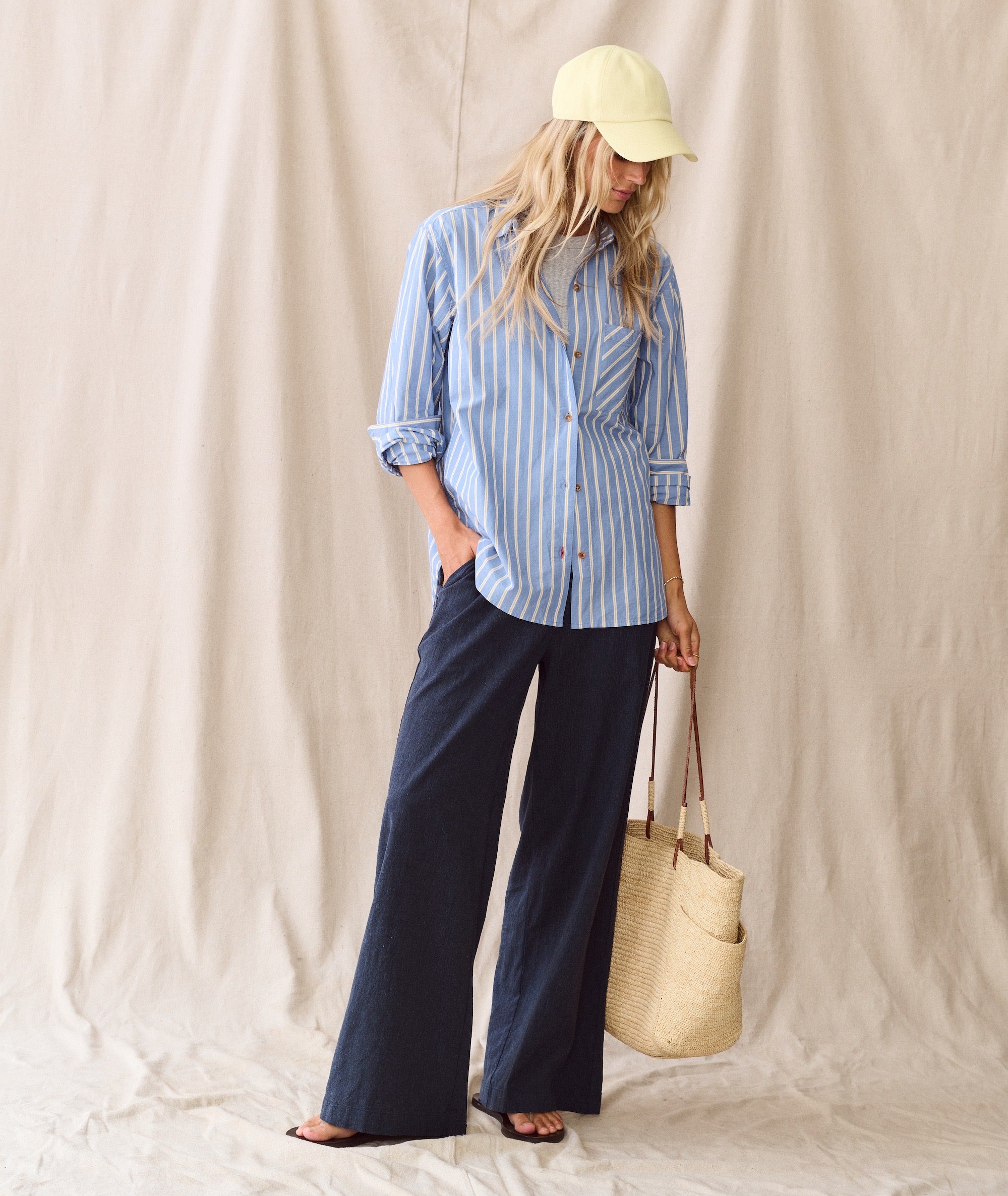 Allison Hemp Trouser summer travel pant