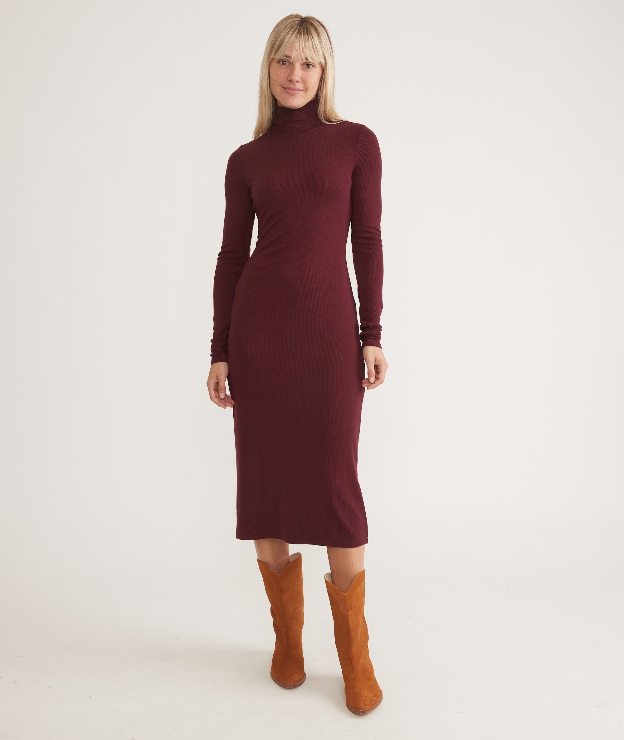 Andrea Knit Midi Dress – Marine Layer