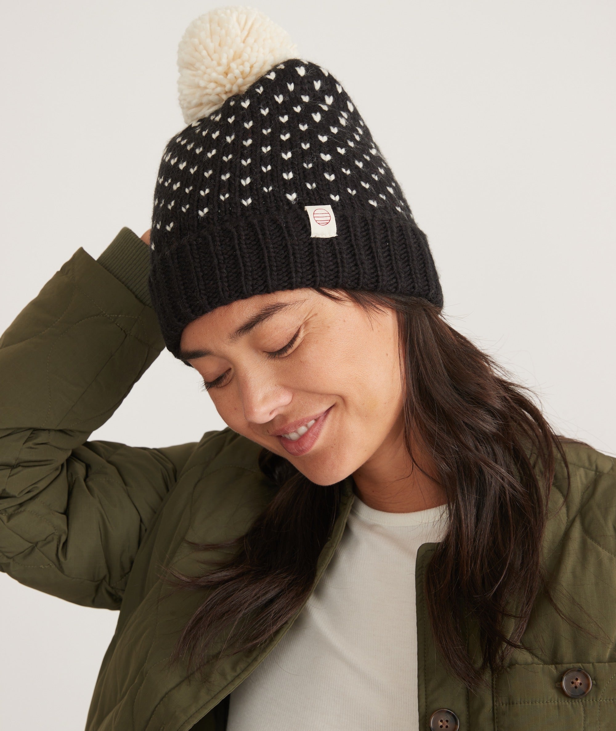 San Moritz Pom Beanie