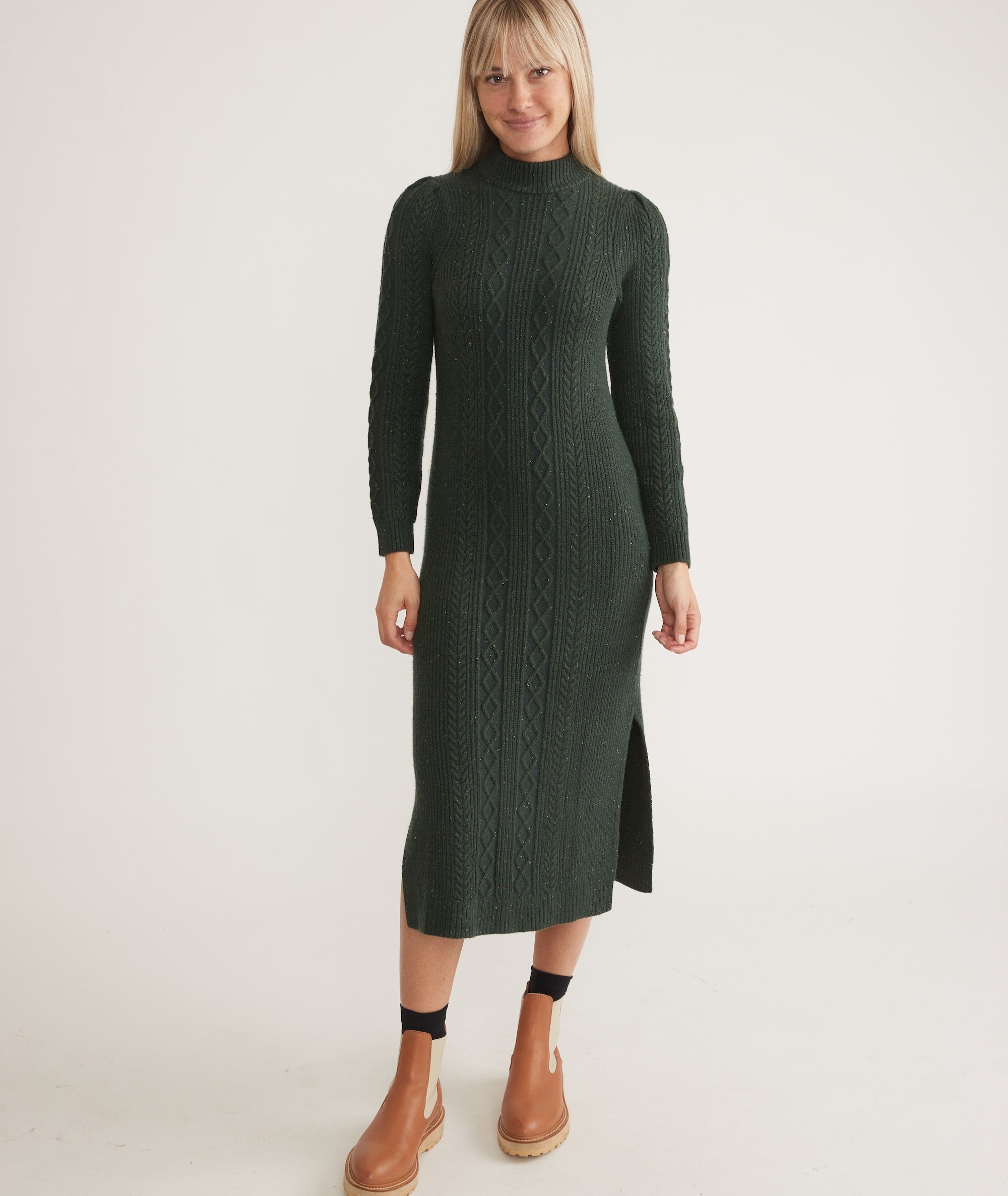 Olina Sweater Maxi Dress