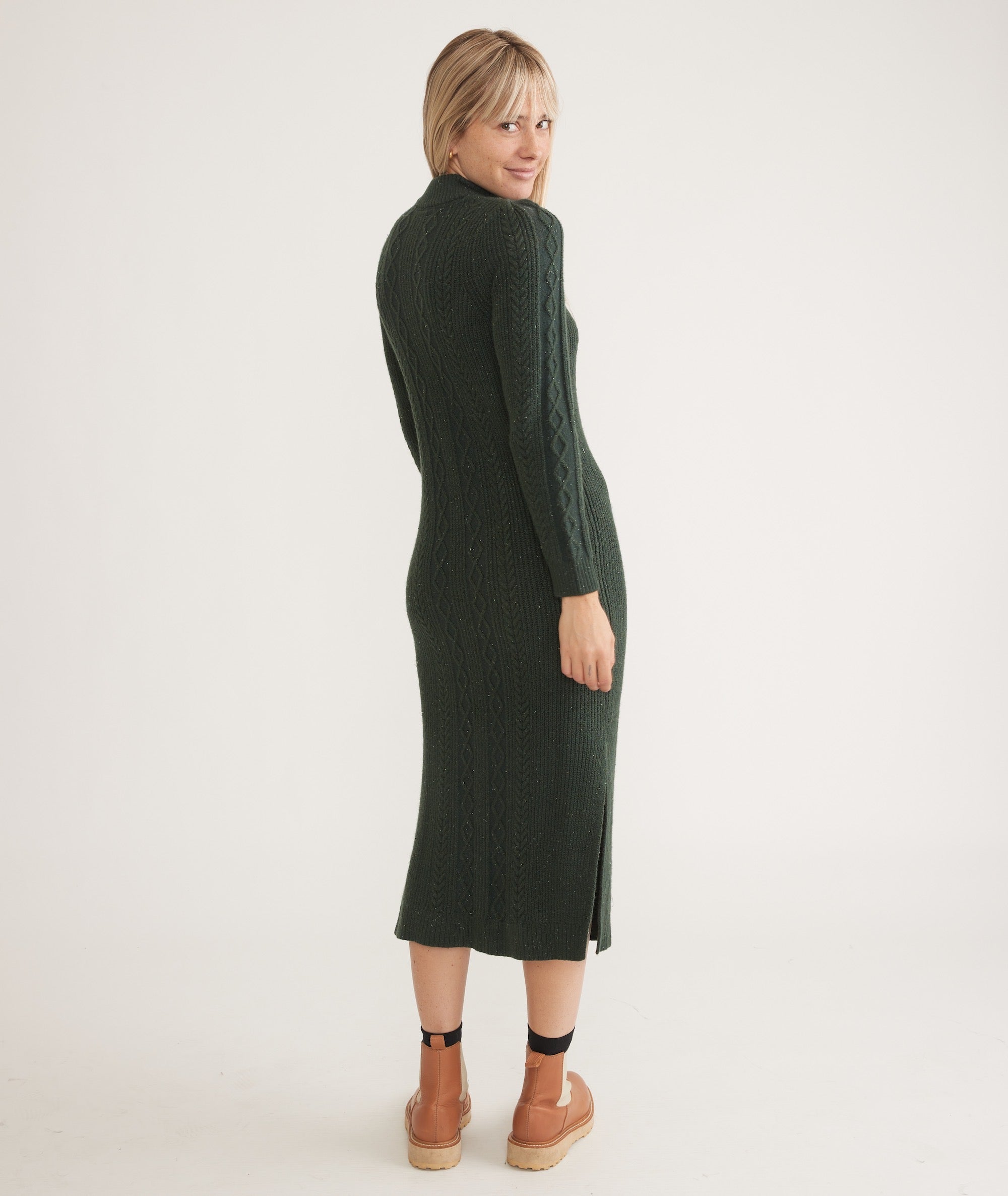 Olina Sweater Maxi Dress