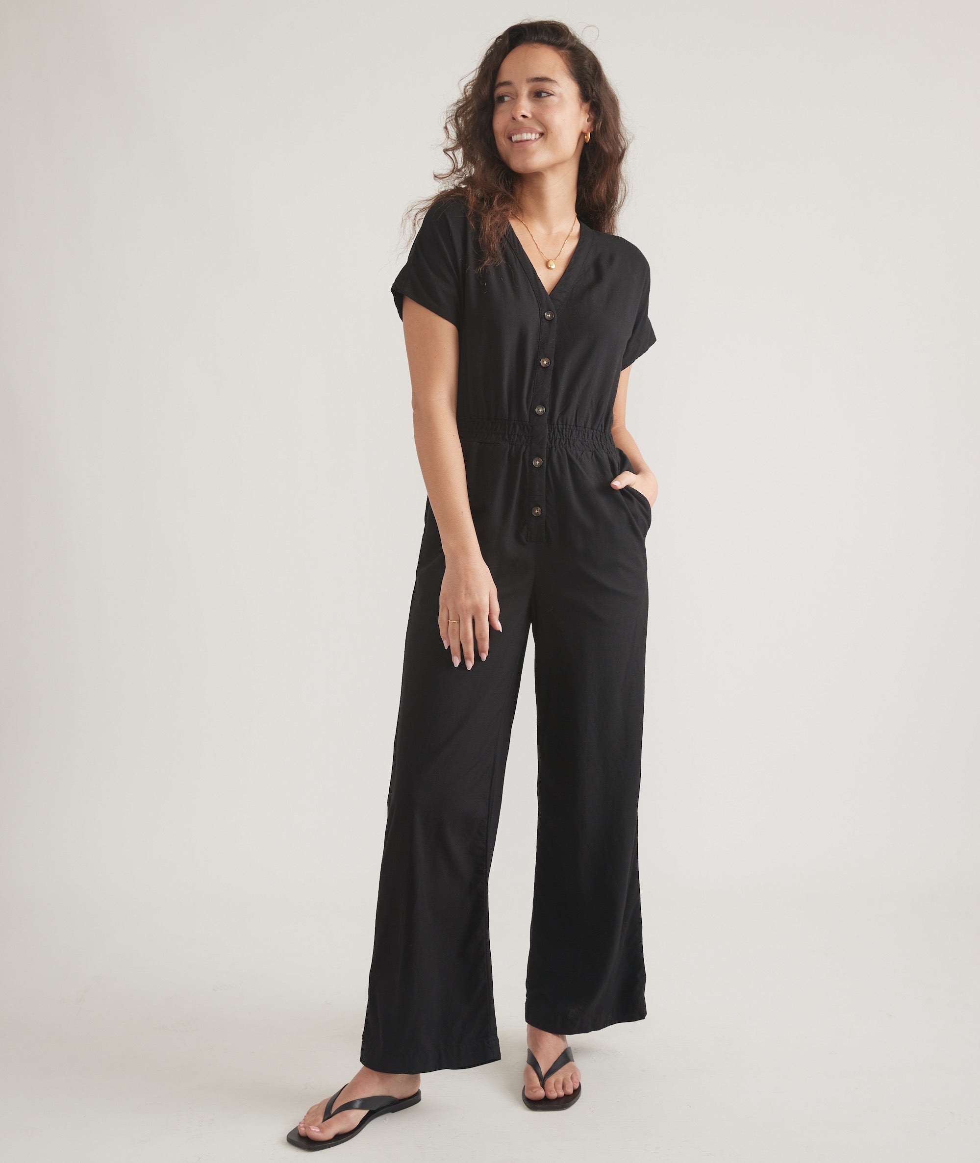 Lia Wide Leg Jumpsuit