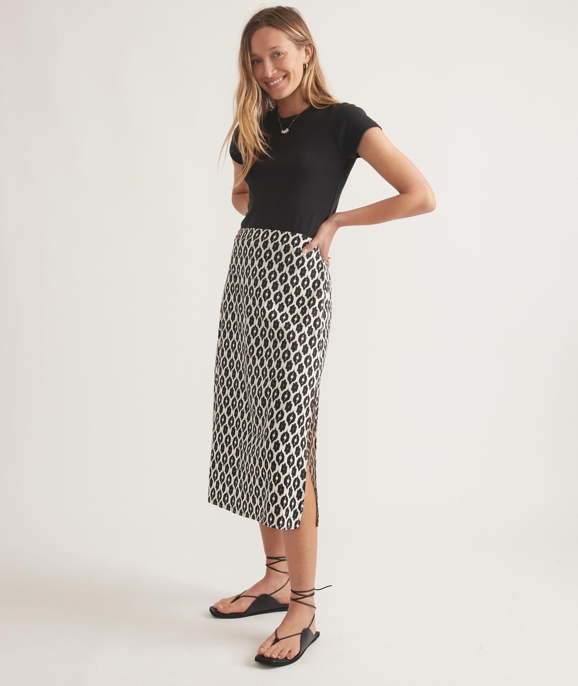 Ryan Slip Midi Skirt