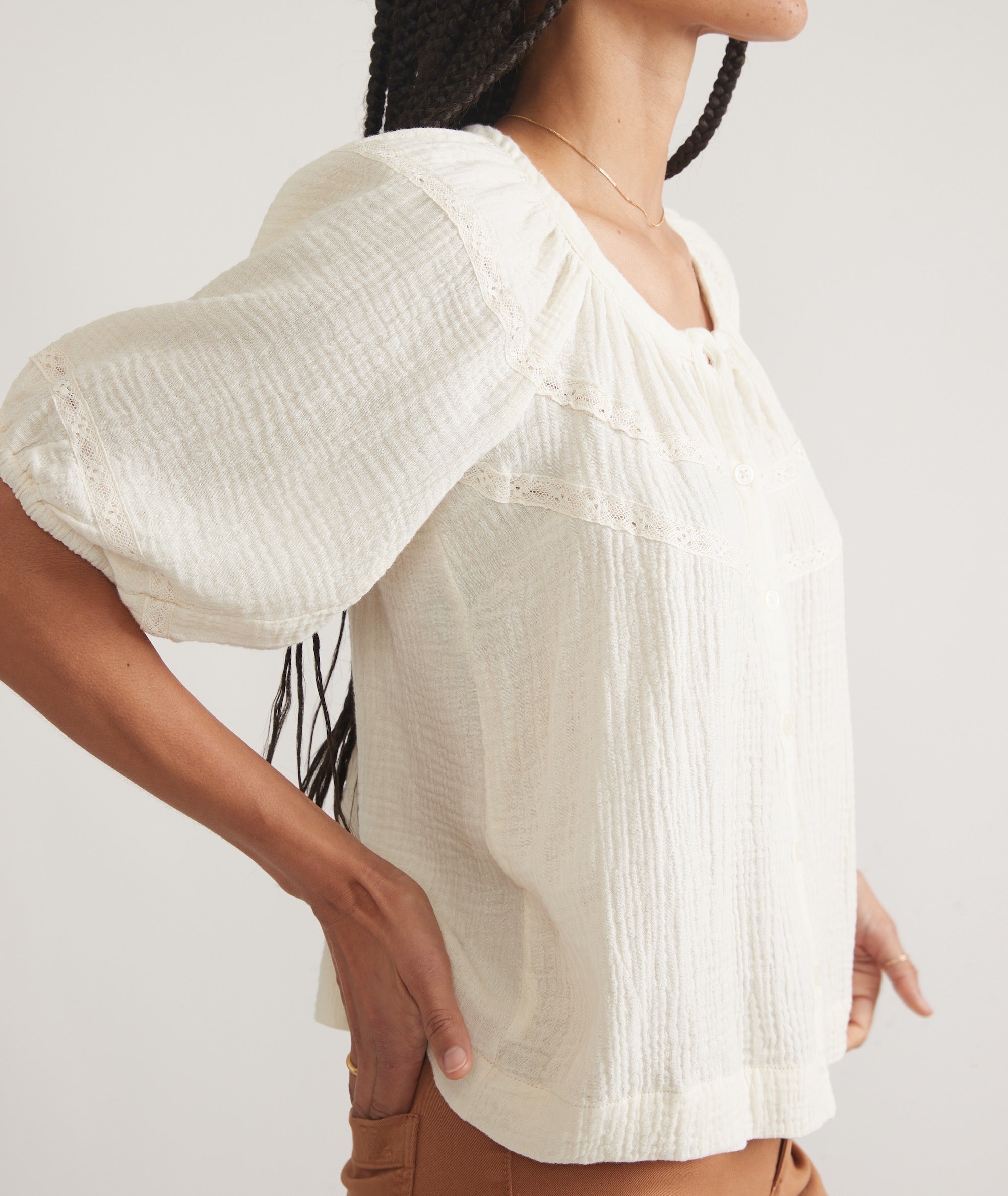 Wren Puff Sleeve Top