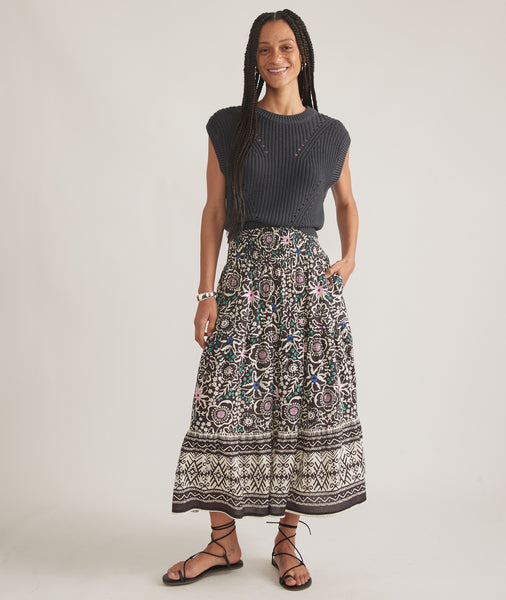 Corinne TENCEL™ Maxi Skirt – Marine Layer