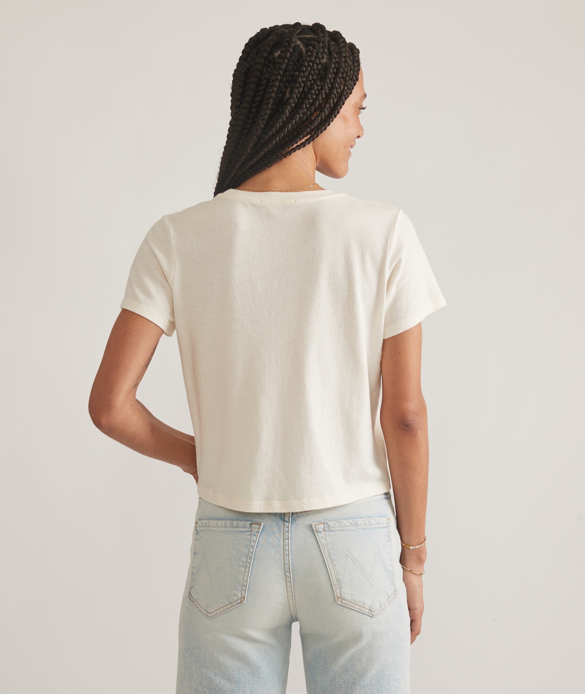 Easy Crop Graphic Tee