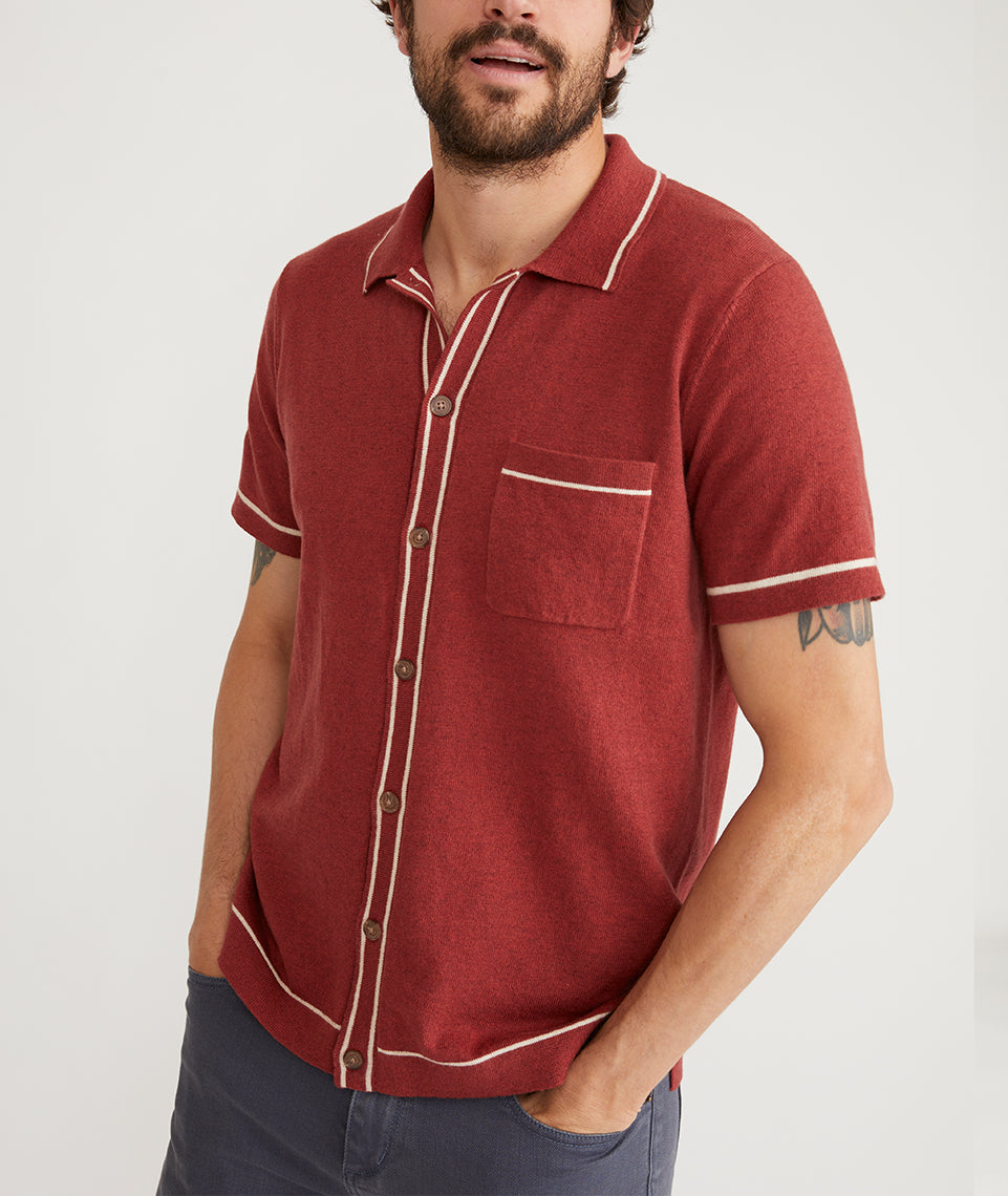 Wyatt Sweater Button Down