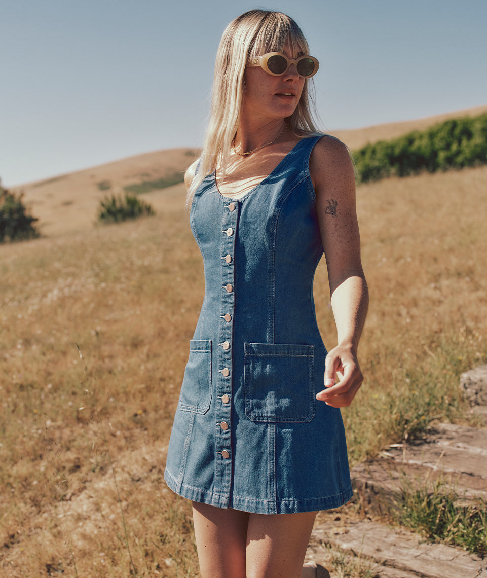 Daisy Denim Mini Dress