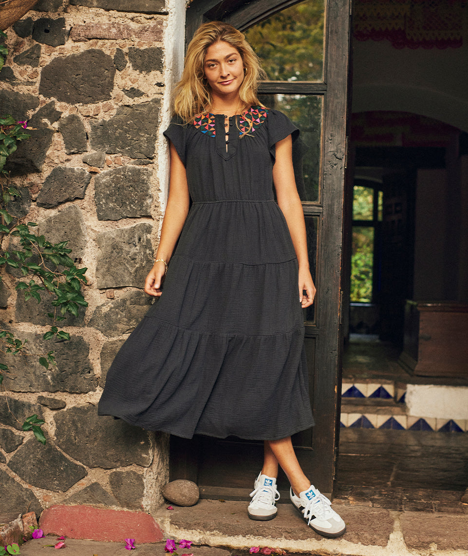 Leticia Embroidered Dress