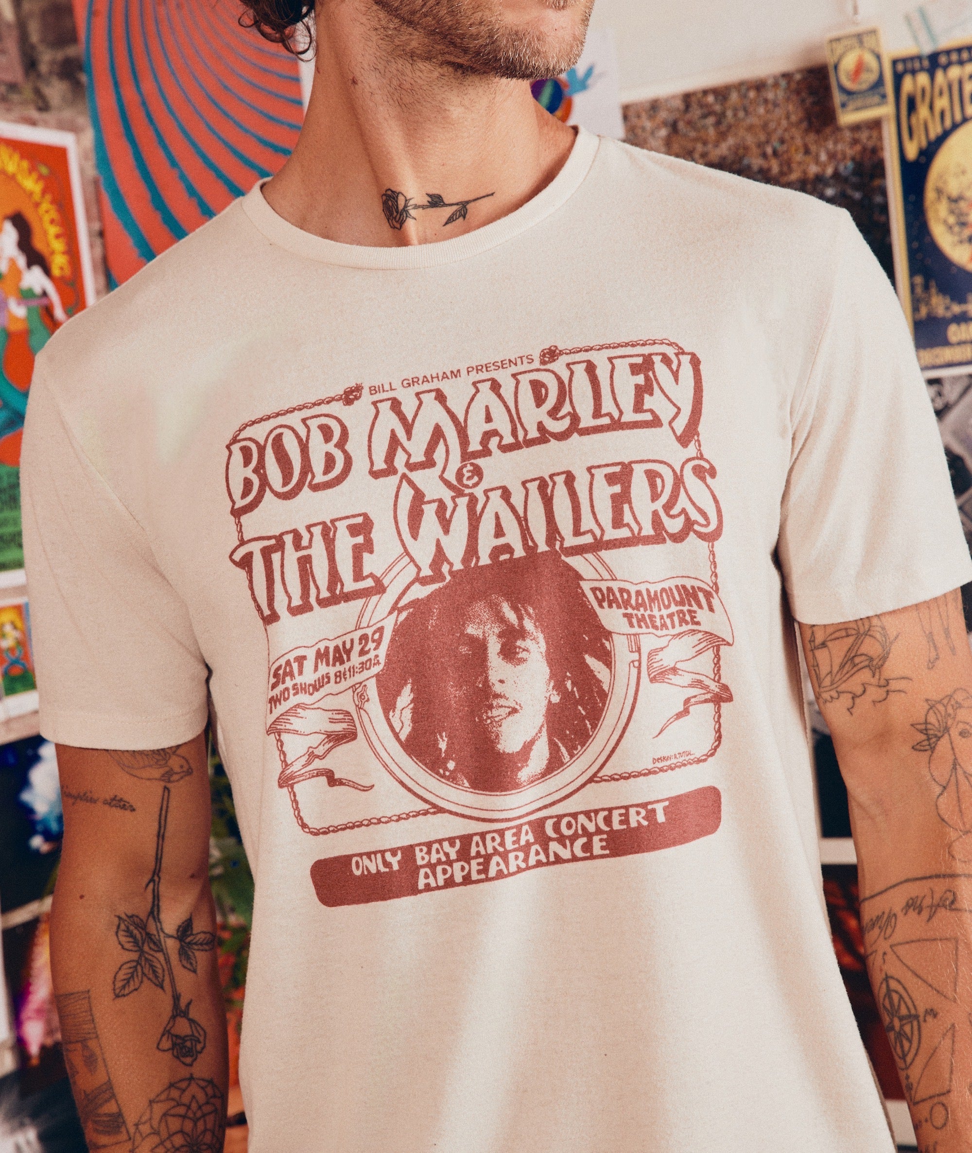 Bob Marley Paramount Theatre Unisex Tee