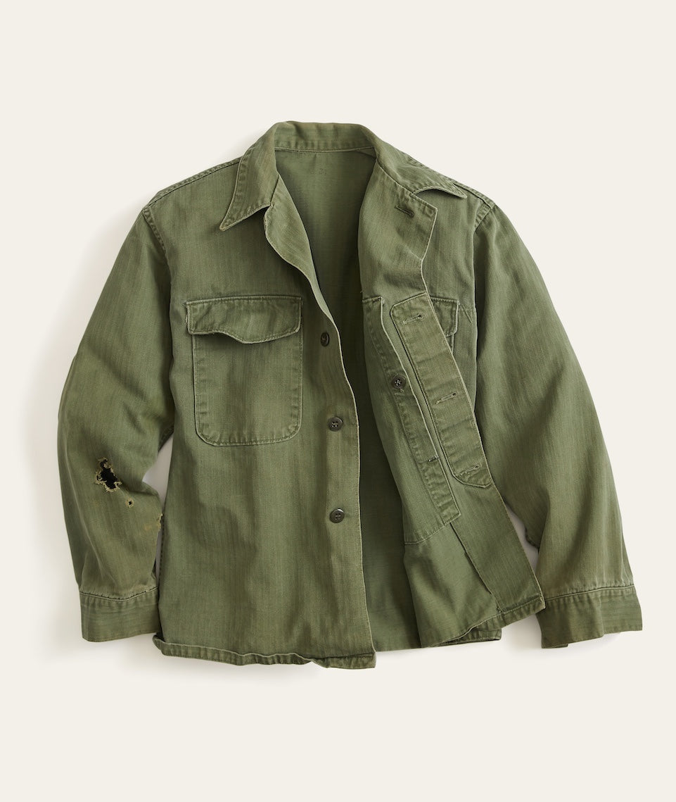 Herringbone Vintage Military Jacket (Womens XS/S) – Marine Layer