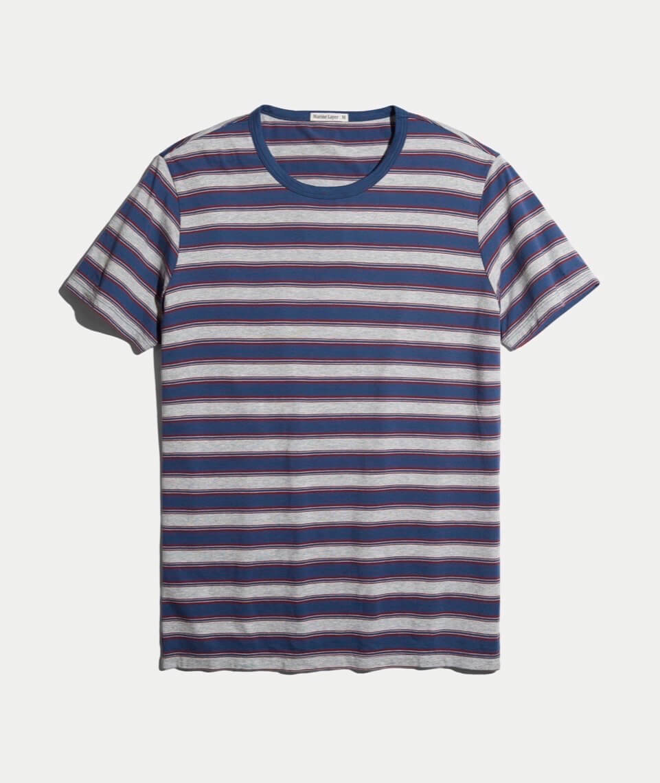 Dawson Striped Crewneck