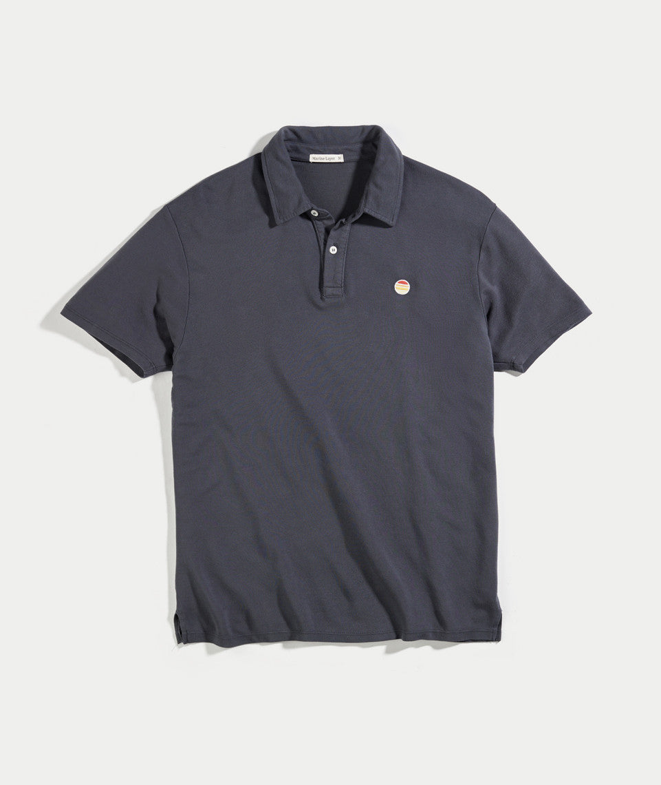 Pique Polo - Navy