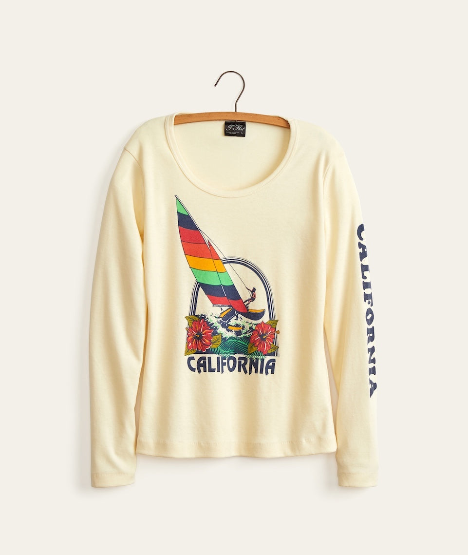 California Windsurfer Longsleeve Tee