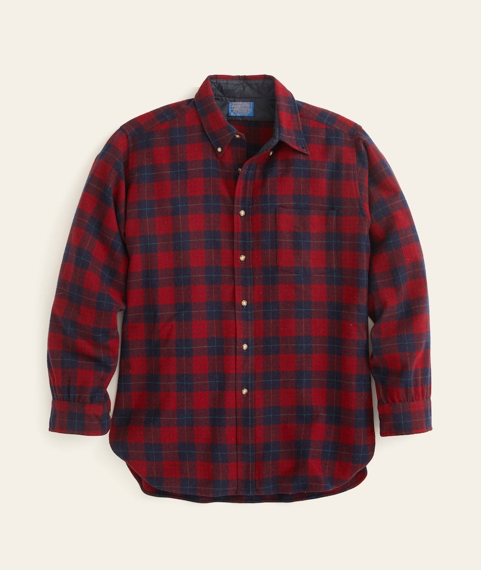 Vintage Red Plaid Pendleton