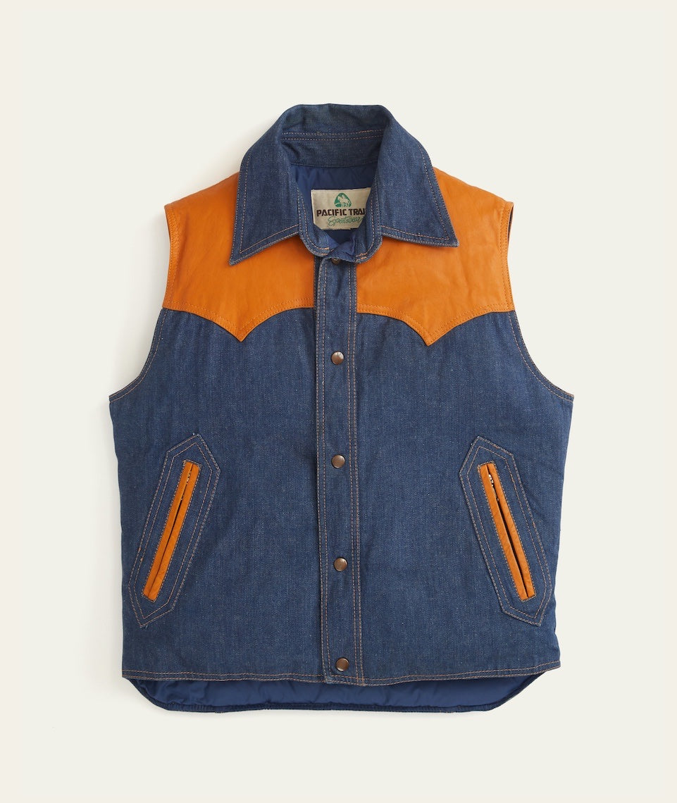 Denim/Cord Vest