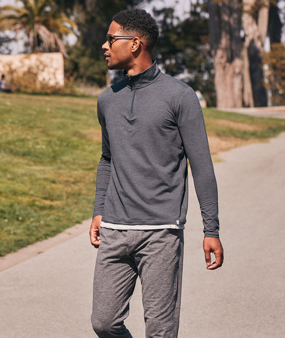 Men's Sport Jogger in Heather Grey – Marine Layer