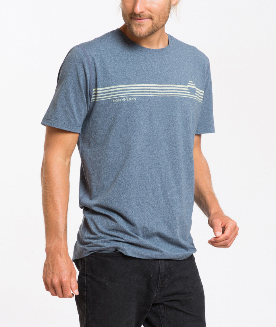 Sun Stripe Sport Crew