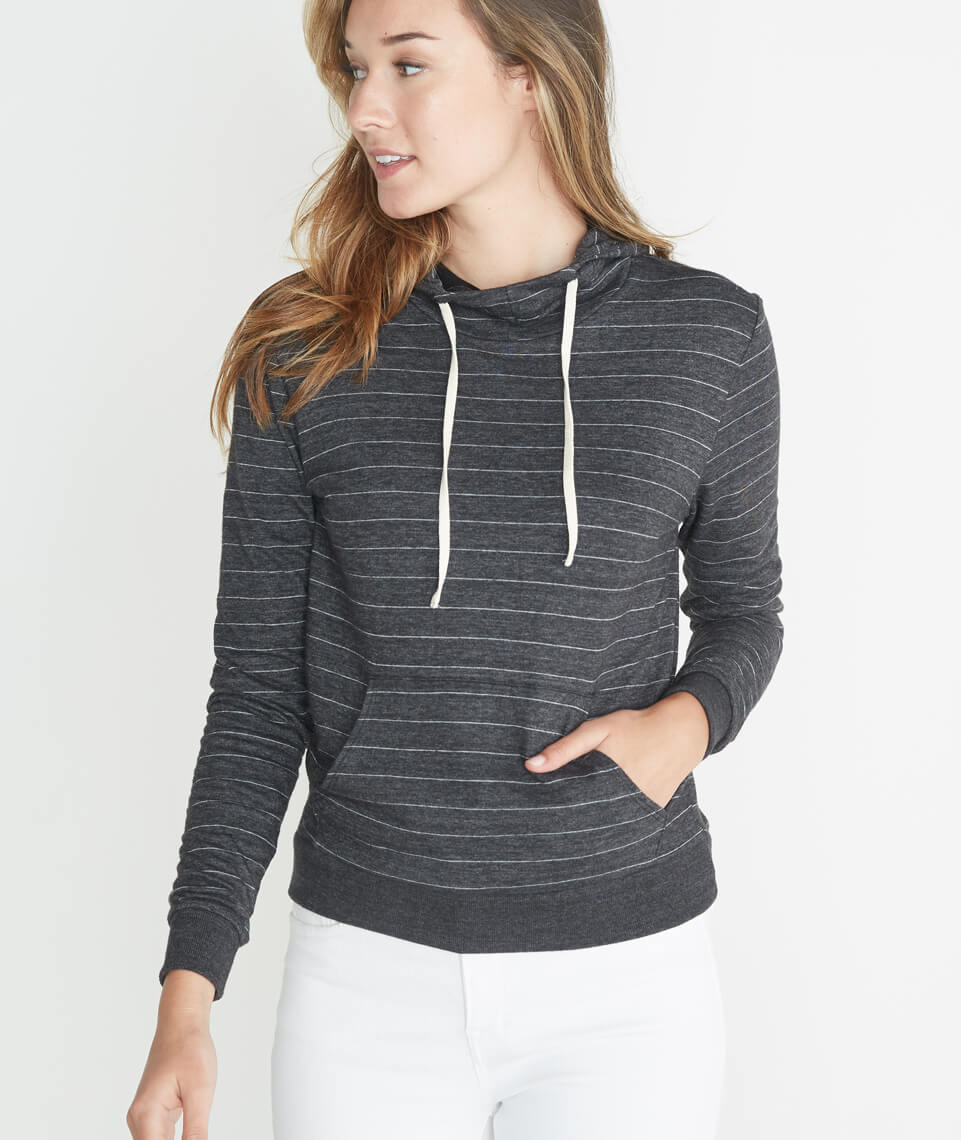 Alden Double Knit Cowlneck Sweatshirt