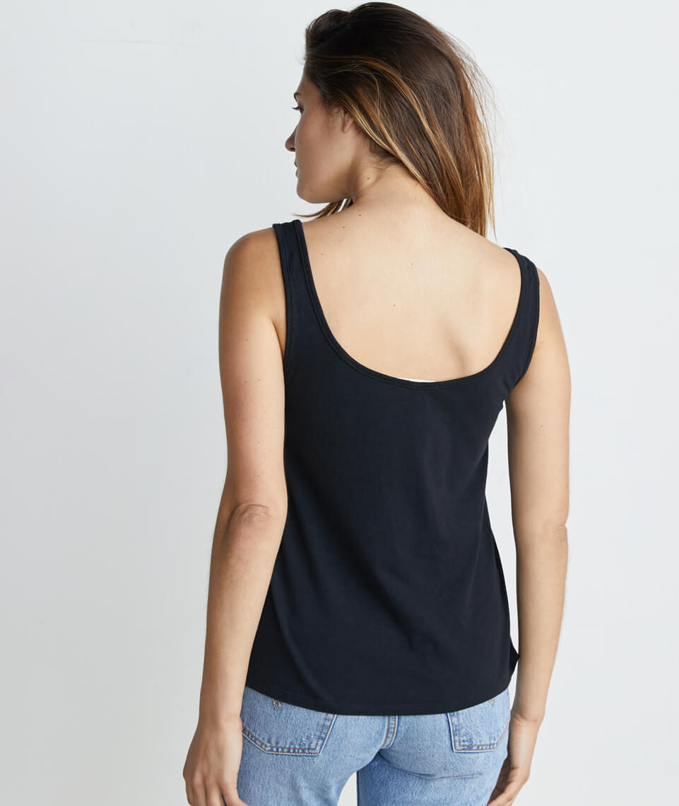 Logan Tank Black