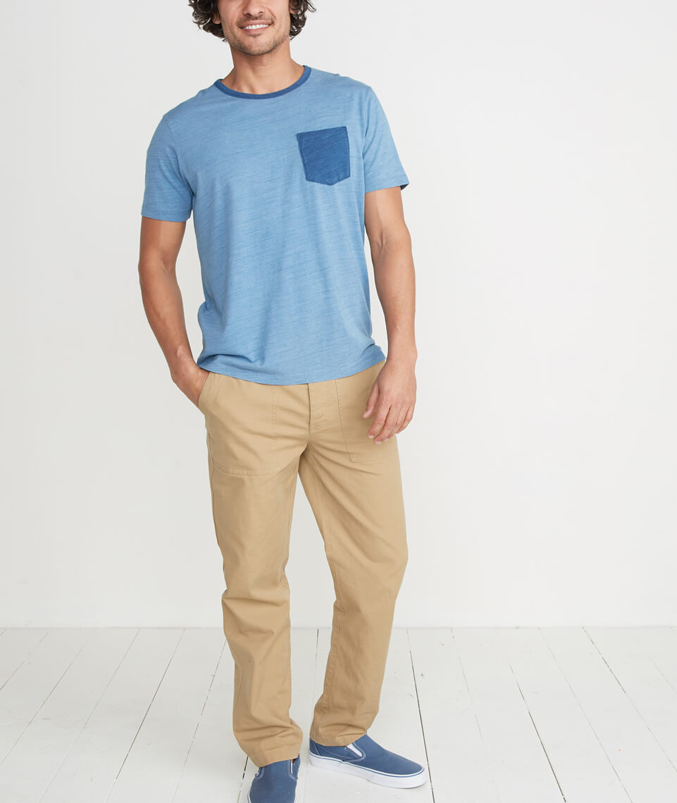 Murphy Indigo Pocket Tee