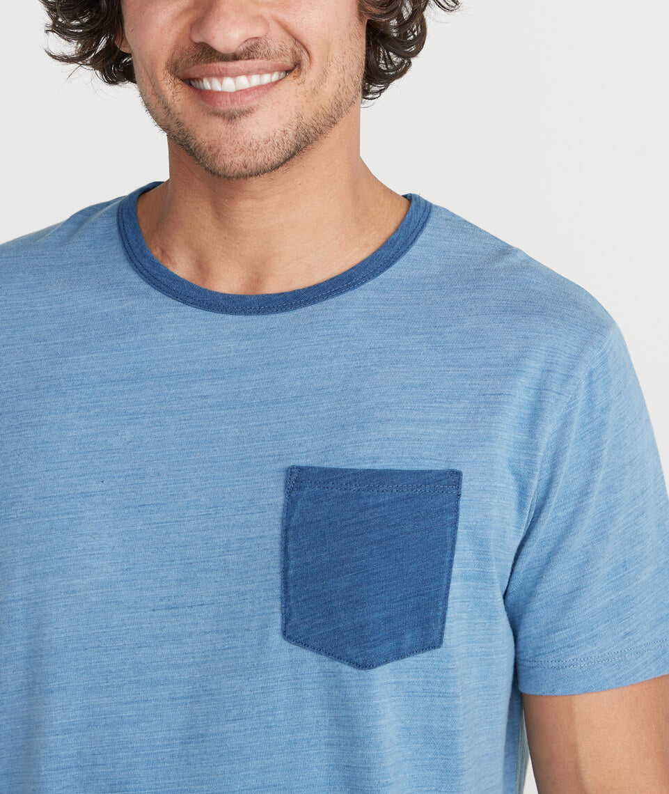 Murphy Indigo Pocket Tee