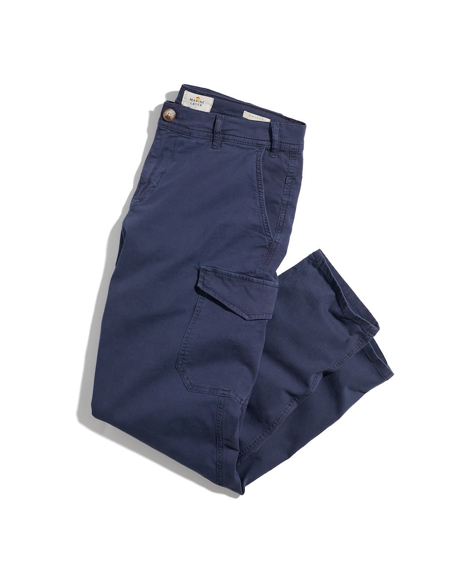 Buy LIFE Green Mens 6 Pocket Solid Cargos | Shoppers Stop