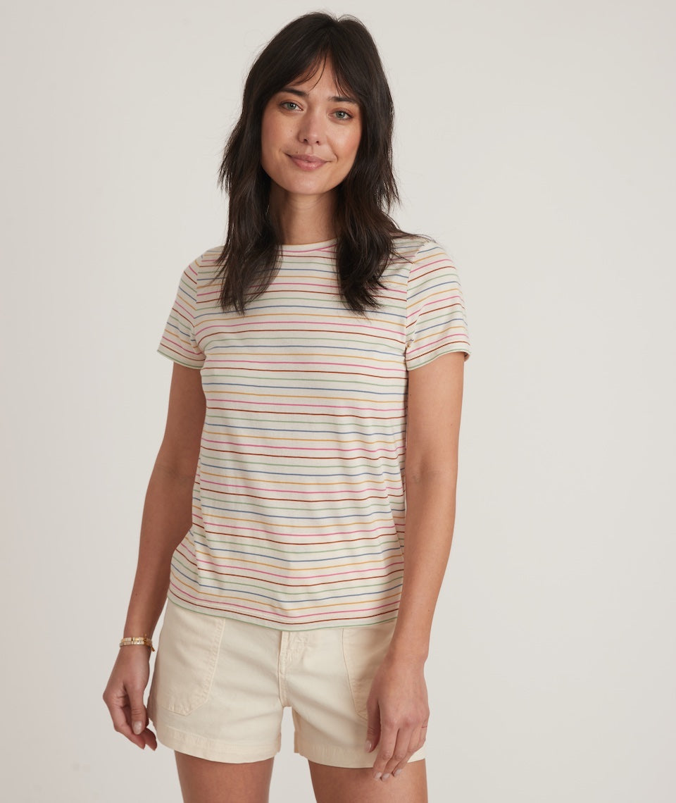 Classic Crew Tee Stripe