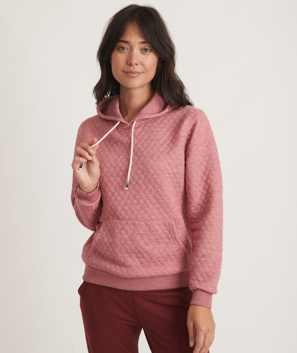 Corbet Hoodie in Pink Heather