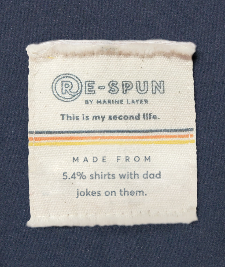 Re-Spun Recycled Tee Navy